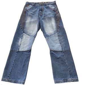 Mens Akademiks Patchwork Jeans Sz 36